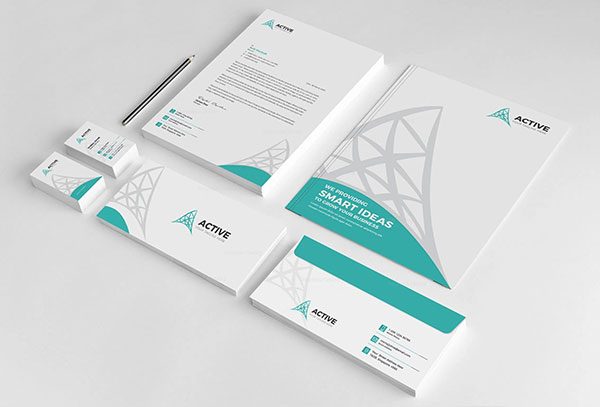 Corporate identity set — Vellore Printers