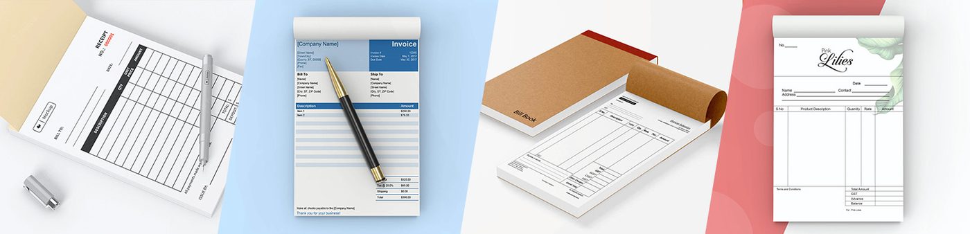 Bill Book & Invoice Design