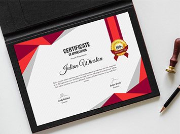 Certificate Printing
